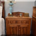 F51. Victorian mahogany commode. 